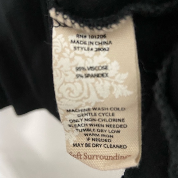 Soft Surroundings Long Sleeve T-Shirt SZ L - Picture 5 of 6